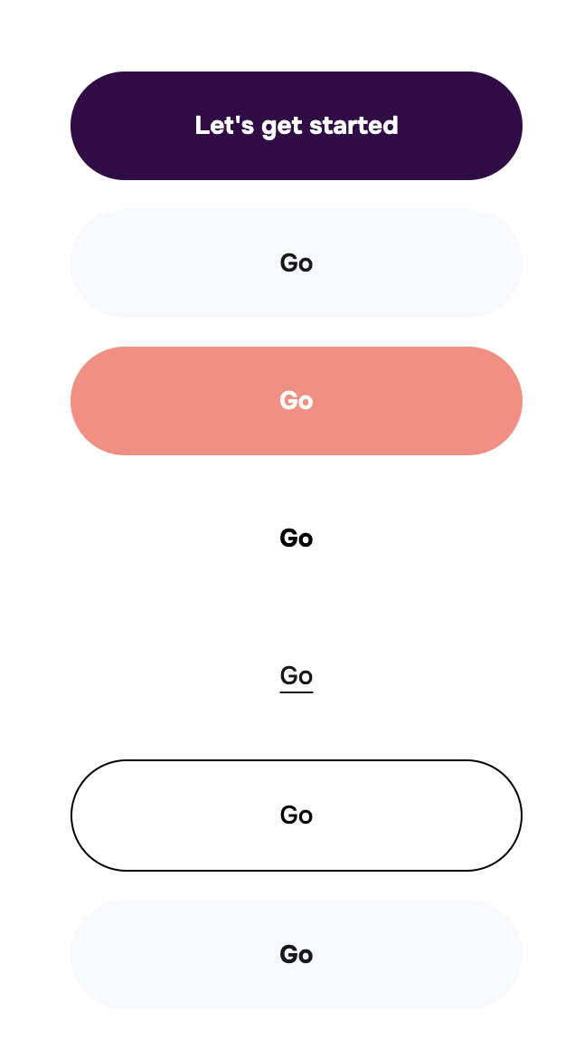 **`Button`** set to a dark purple and **`useDarkButtonText`** left empty