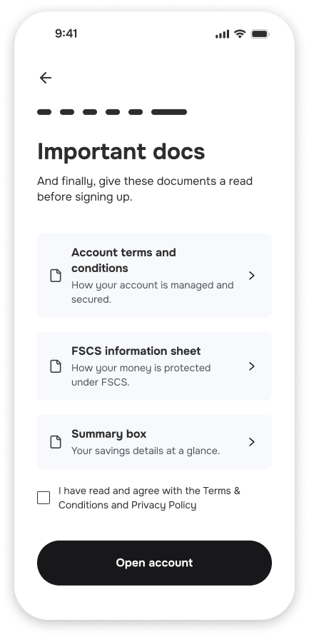 Documents Screen - Not Viewed