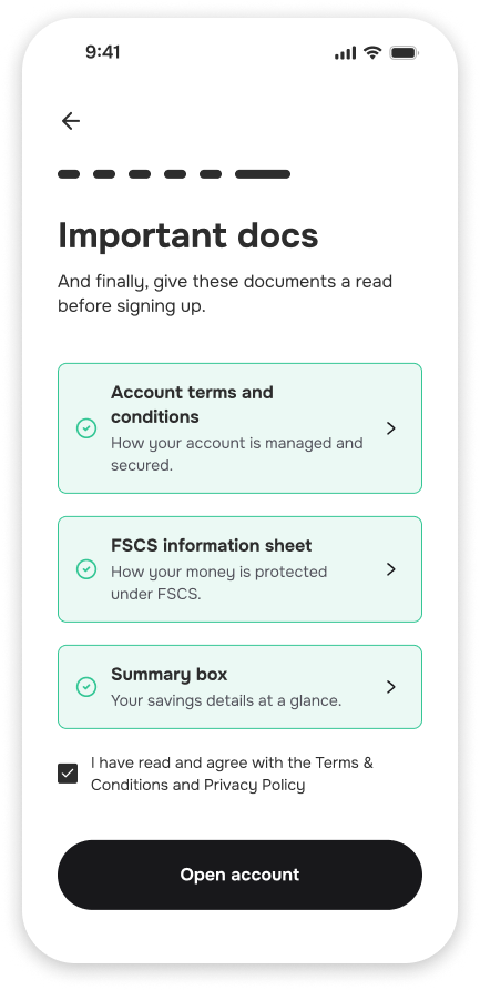 Documents Screen - Viewed