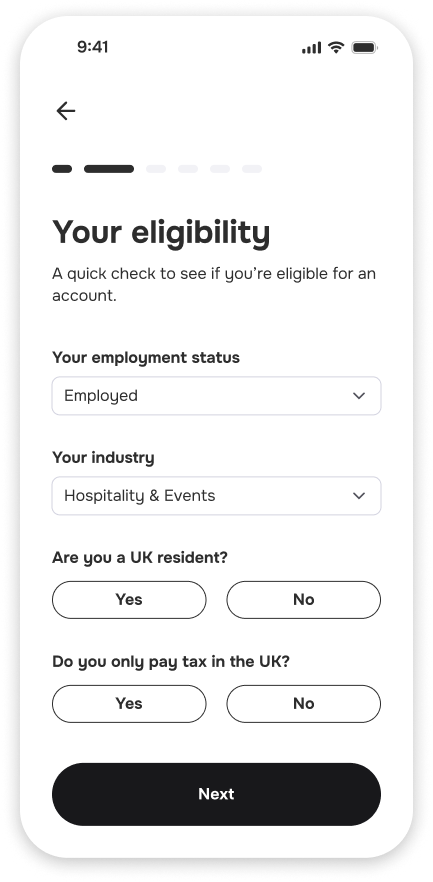Prefilled Eligibility Form